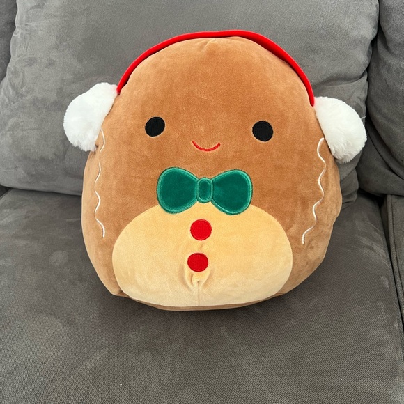 Squishmallows Other - Squishmallow 12" Jordan The Gingerbread Man Holiday 2022 Christmas Toy Plush